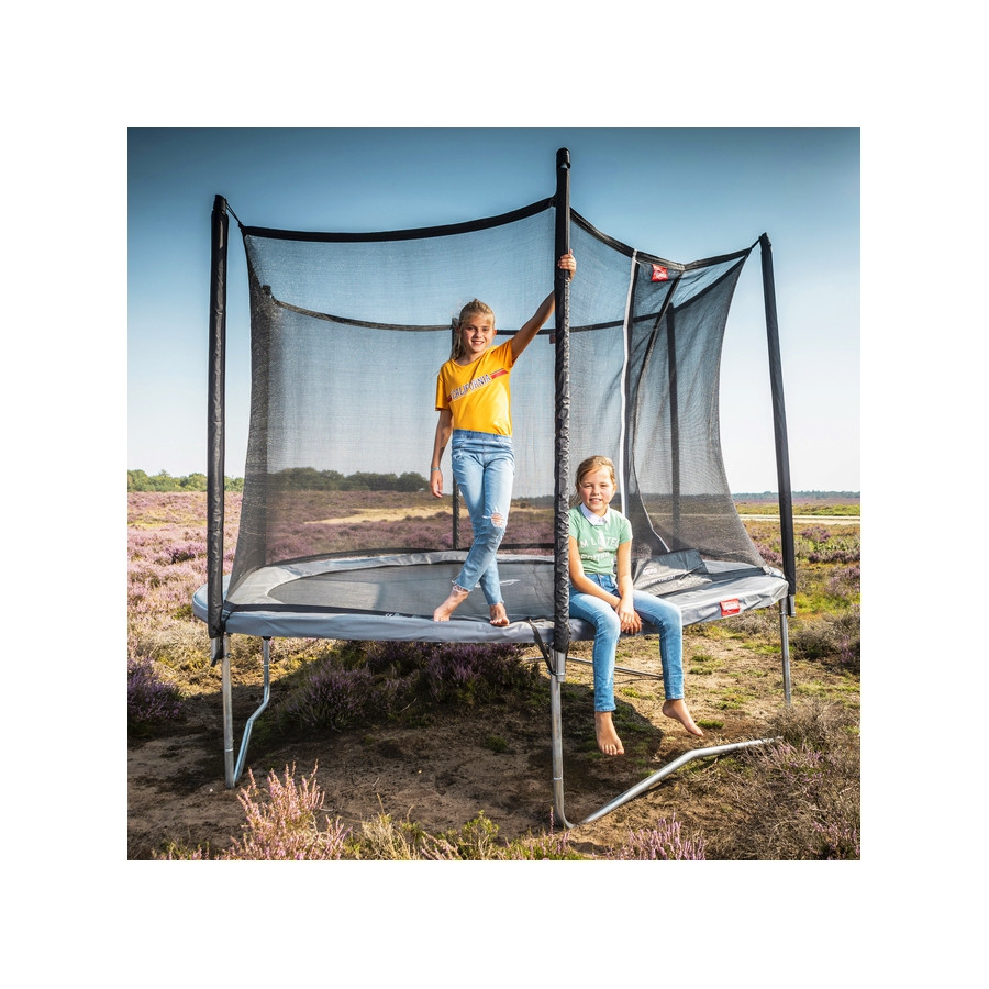 Trampolina Favorit Grey 270 cm + siatka Comfort / Berg