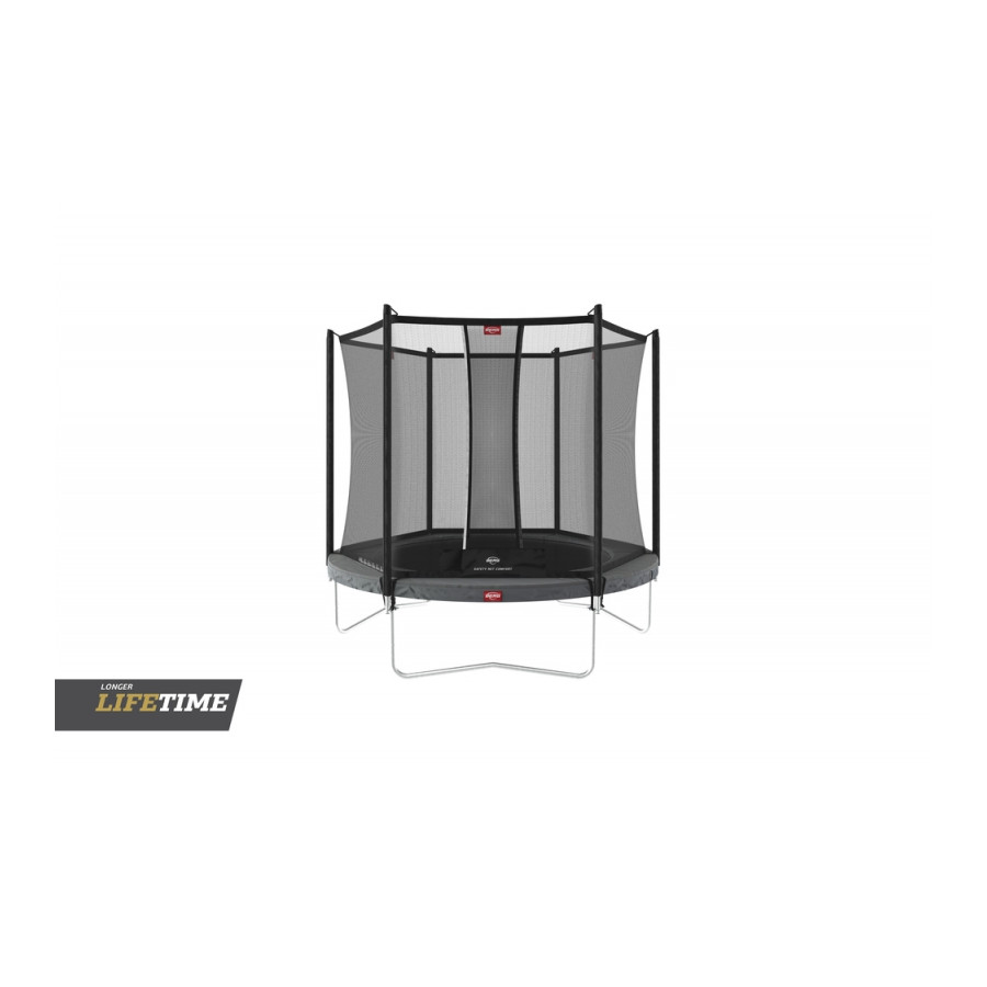 Trampolina Favorit Grey 270 cm + siatka Comfort / Berg