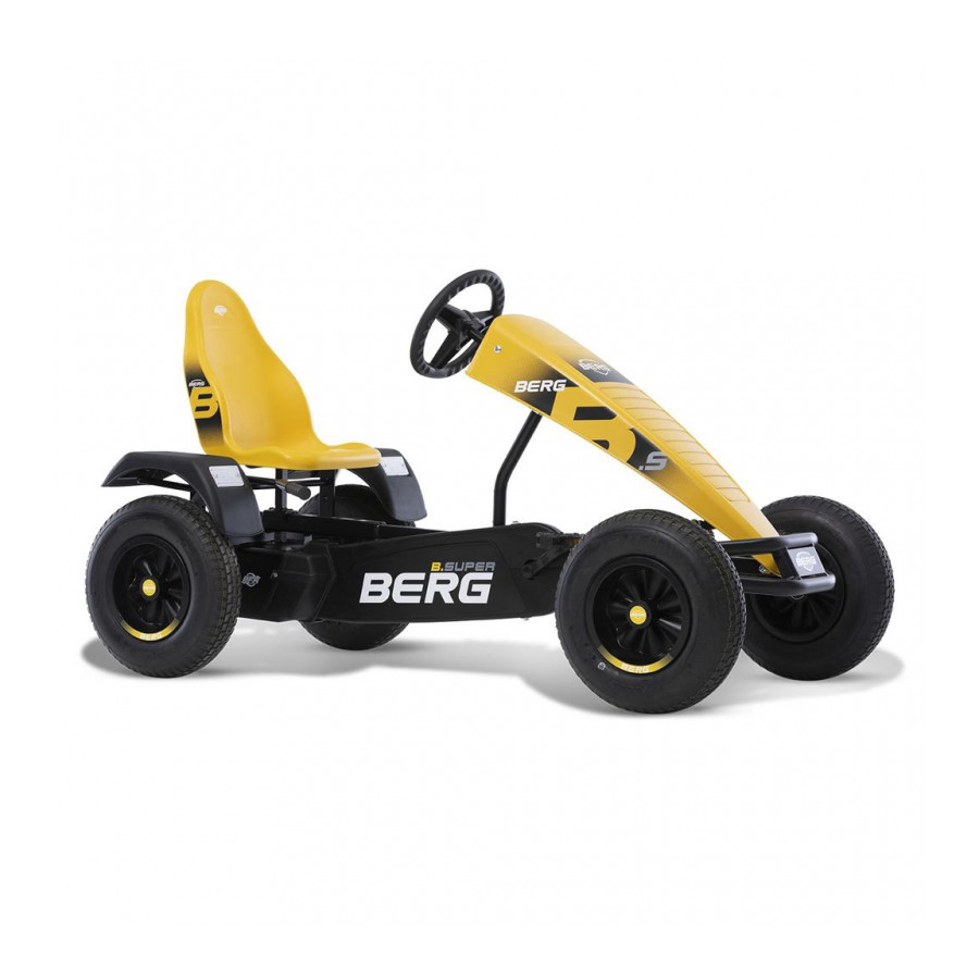 Gokart na pedały XXL B.Super BFR Yellow/ Berg