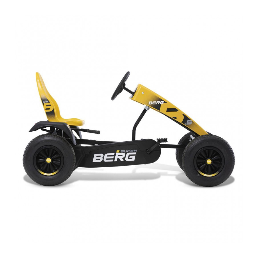 Gokart na pedały XXL B.Super BFR Yellow/ Berg