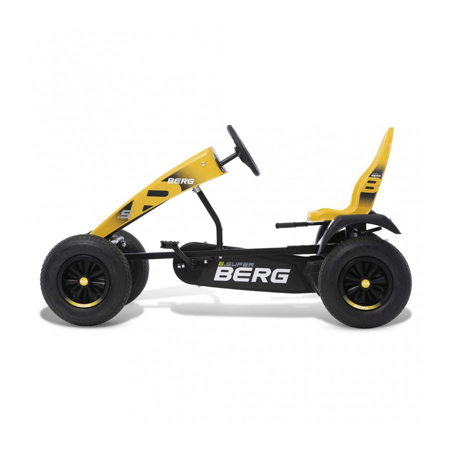 Gokart na pedały XXL B.Super BFR Yellow/ Berg