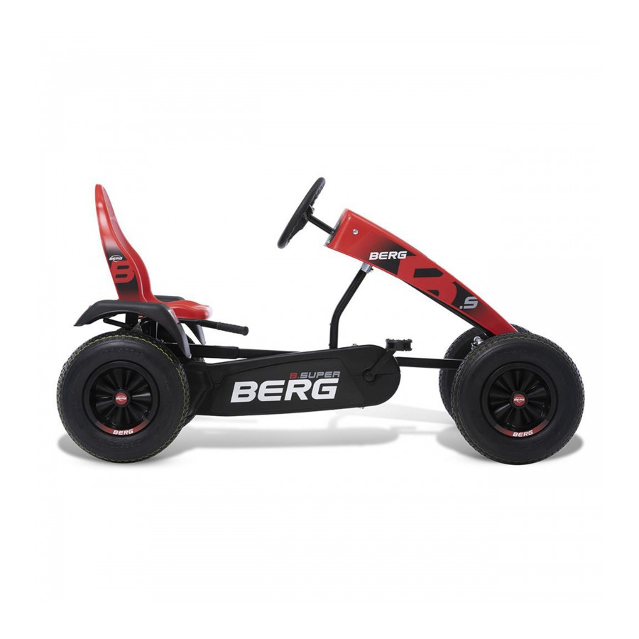 Gokart na pedały XXL B.Super BFR Red / Berg