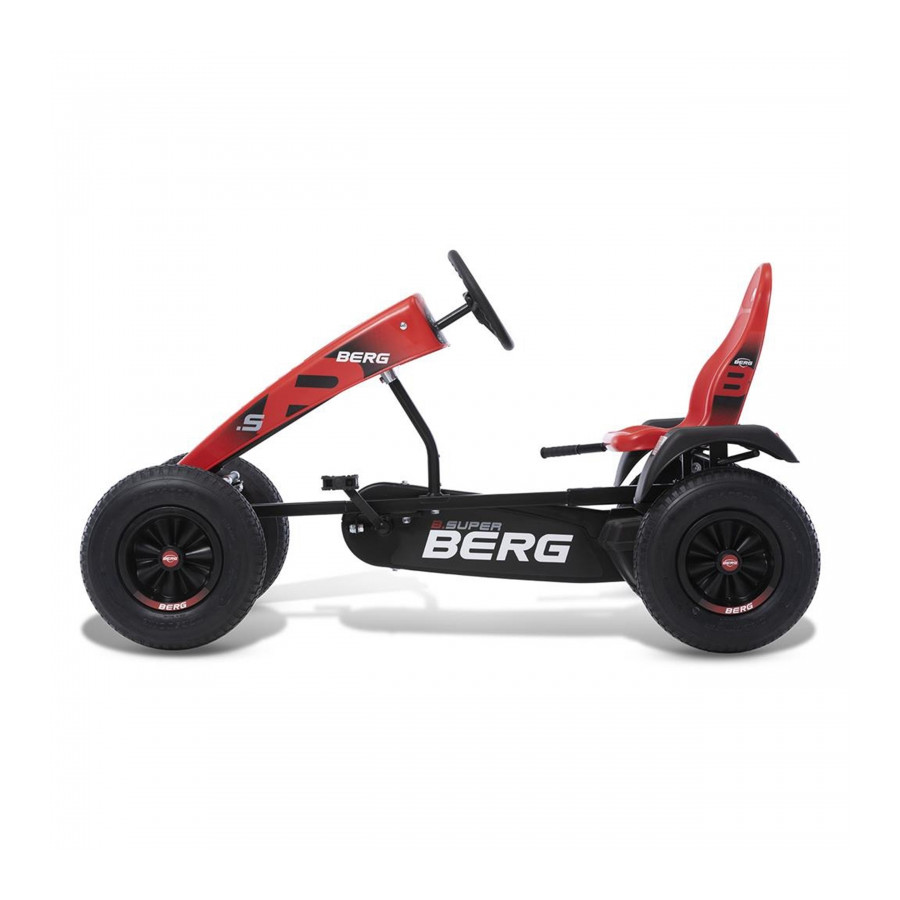 Gokart na pedały XXL B.Super BFR Red / Berg