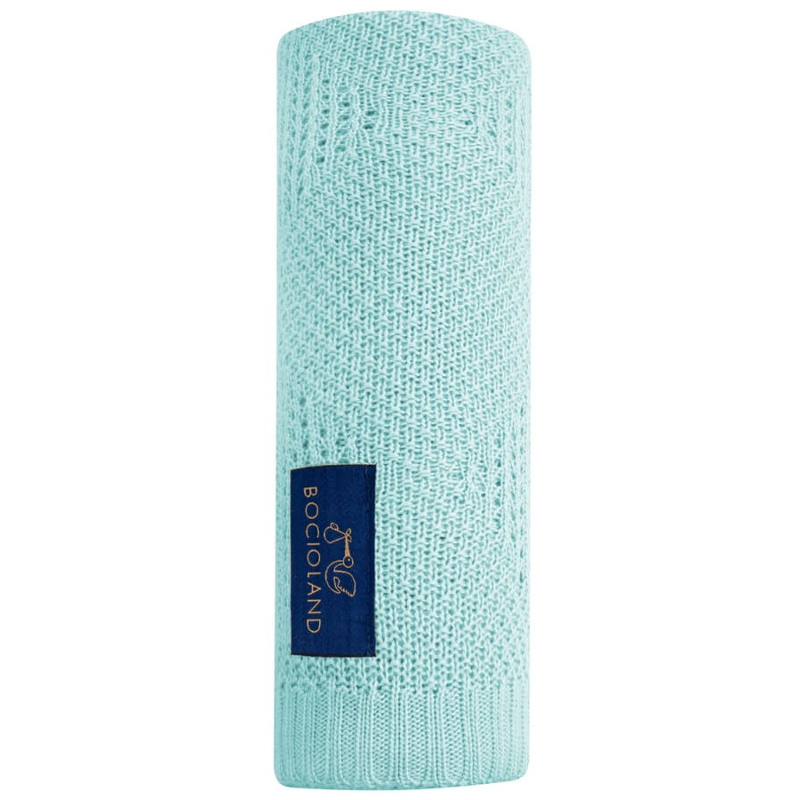 Kocyk bambusowy Rio 80x100 cm Mi臋towy / Bocioland Kocyk bambusowy Rio 80x100 cm Mi臋towy / Bocioland