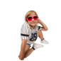 Dziecięce okulary przeciwsłoneczne (3-7) UV400 Jamaica Pink / Dooky
