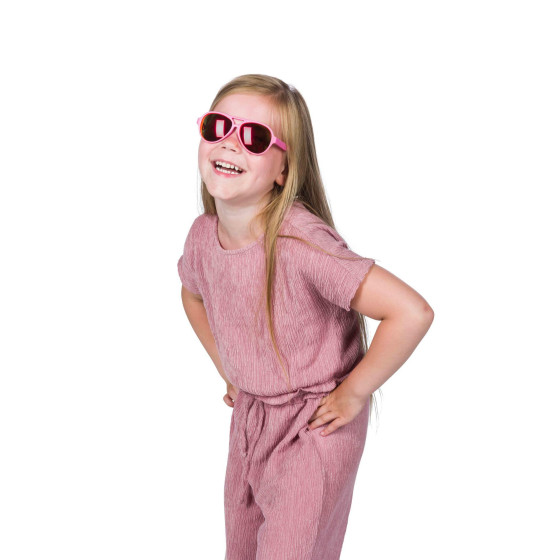 Dziecięce okulary przeciwsłoneczne (3-7) UV400 Jamaica Pink / Dooky