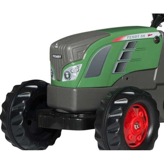 Duży traktor na pedały z przyczepką Fendt / Rolly toys