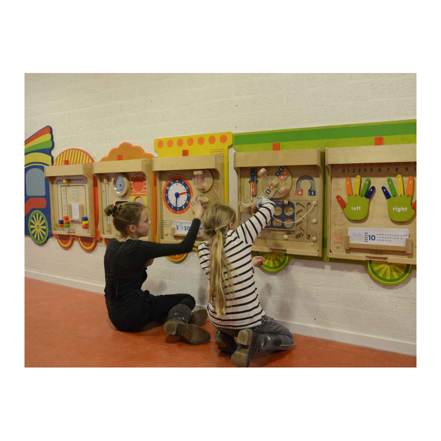 System do montażu 5 tablic Flex - Pociąg / Masterkidz