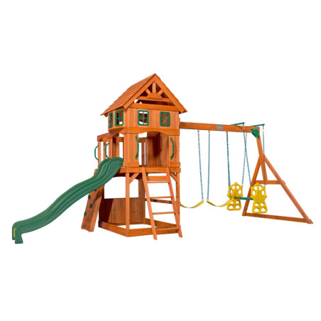 Drewniany plac zabaw Atlantic Backyard / Discovery