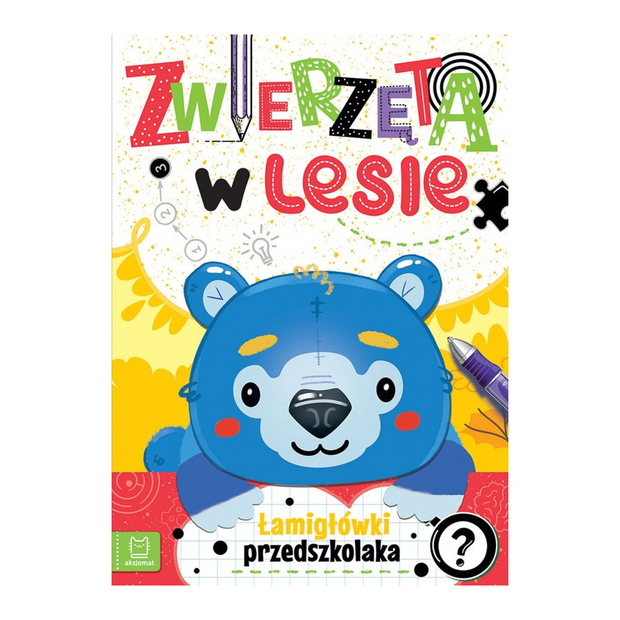 Łamigłówki przedszkolaka Zwierzęta w lesie / Aksjomat