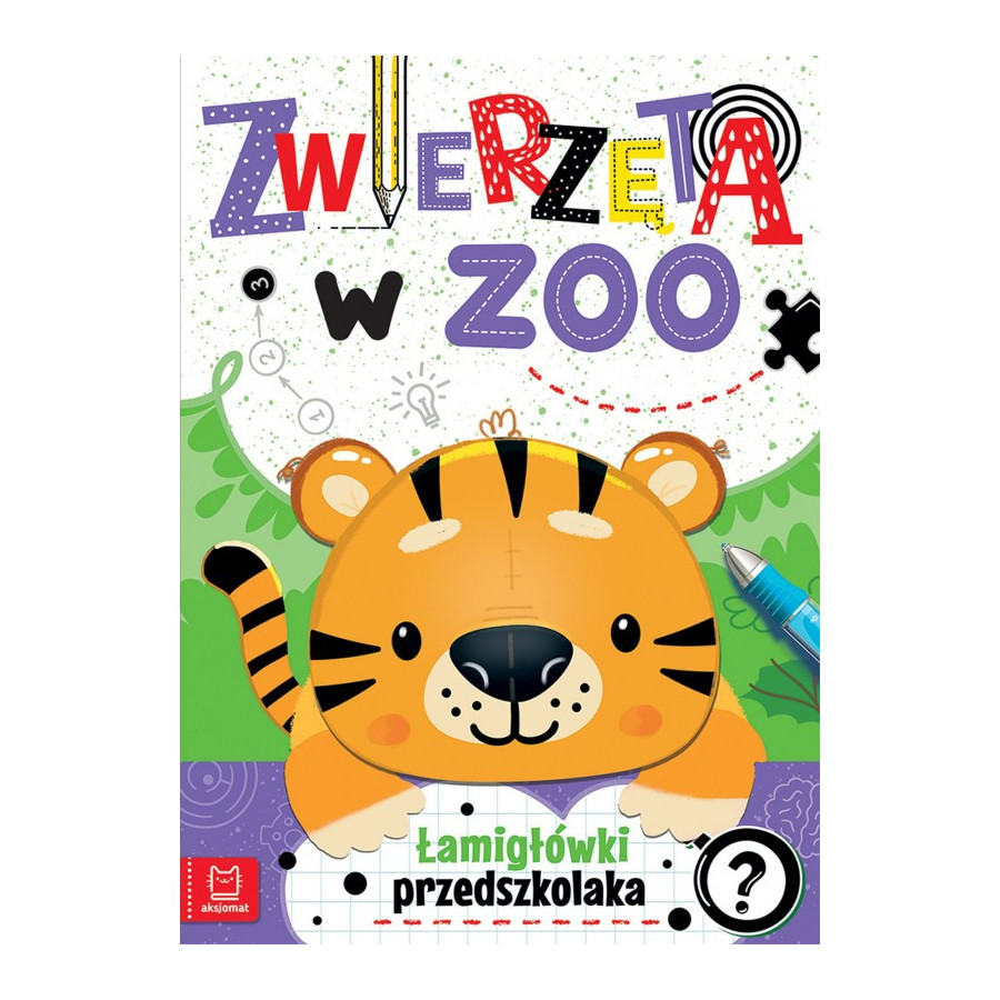 Łamigłówki przedszkolaka Zwierzęta w zoo / Aksjomat