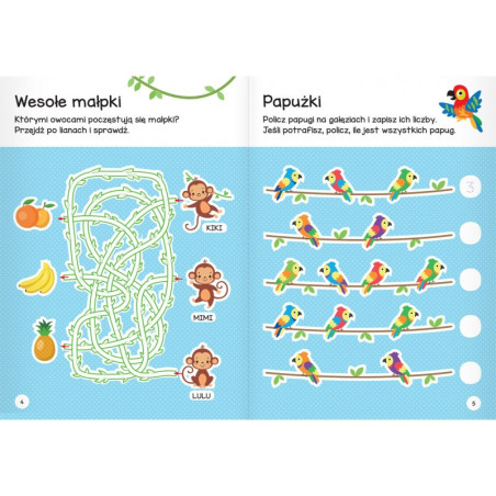 Łamigłówki przedszkolaka Zwierzęta w zoo / Aksjomat