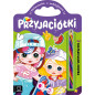 Malowanka z naklejkami Przyjaciółki + zaczarowana kredka / Aksjomat Malowanka z naklejkami Przyjaciółki + zaczarowana kredka / Aksjomat