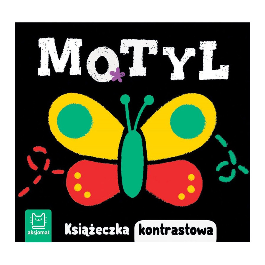 Książeczka kontrastowa Motyl / Aksjomat