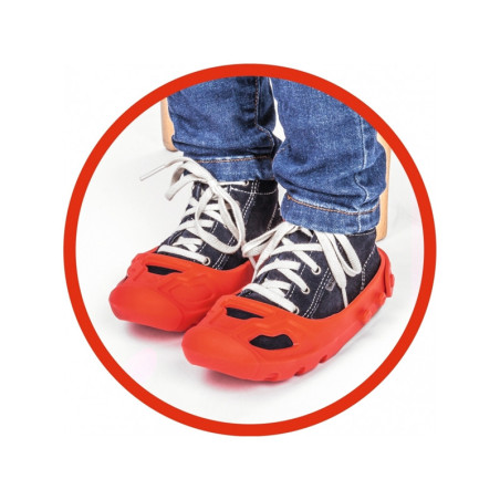 Ochraniacze na buty rozmiar 21-27 Czerwone / Big
