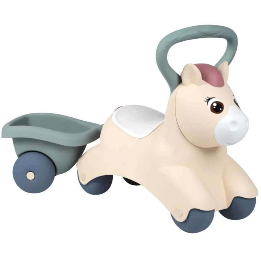 Jeżdzik Little Pony Kucyk z przyczepką / Smoby