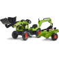Koparka na pedały z przyczepą Claas Arion Backhoe / Falk