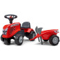Traktorek z przyczepką Baby Massey Ferguson czerwony / Falk