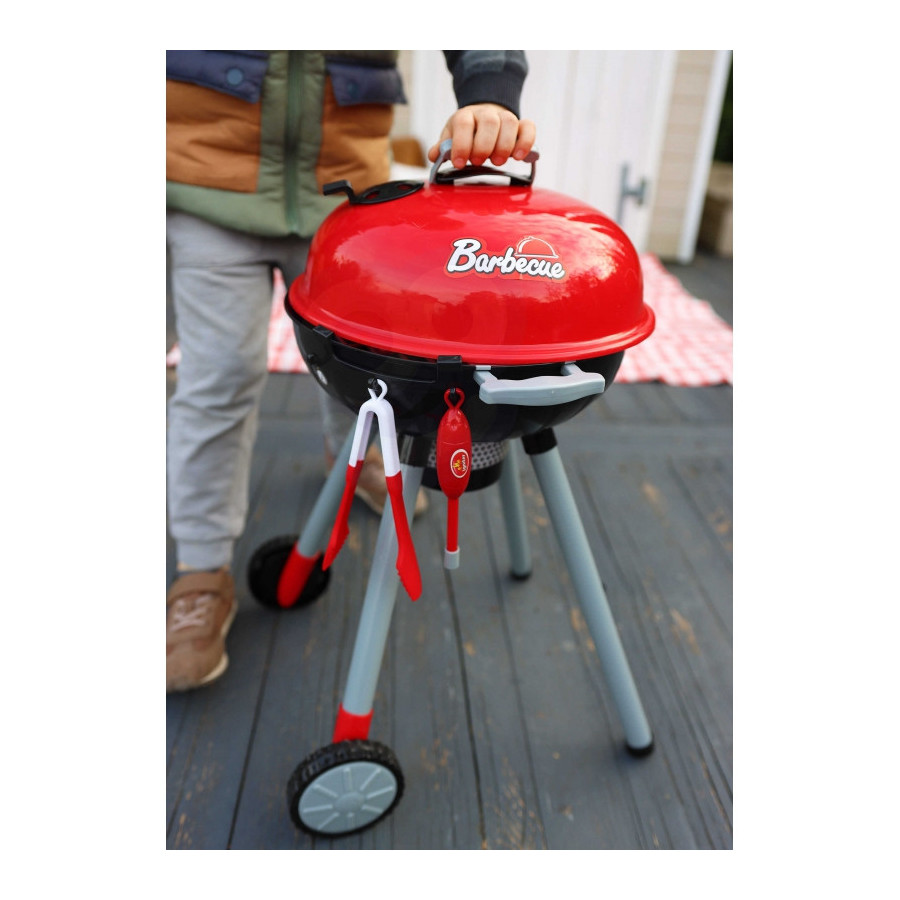 Grill ze światłami i dźwiękiem + akcesoria / Woopie