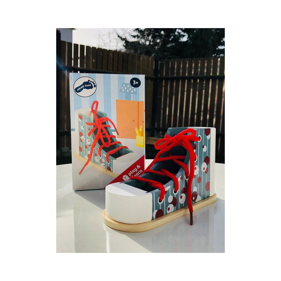 Bucik do nauki wiązania / Small Foot Design