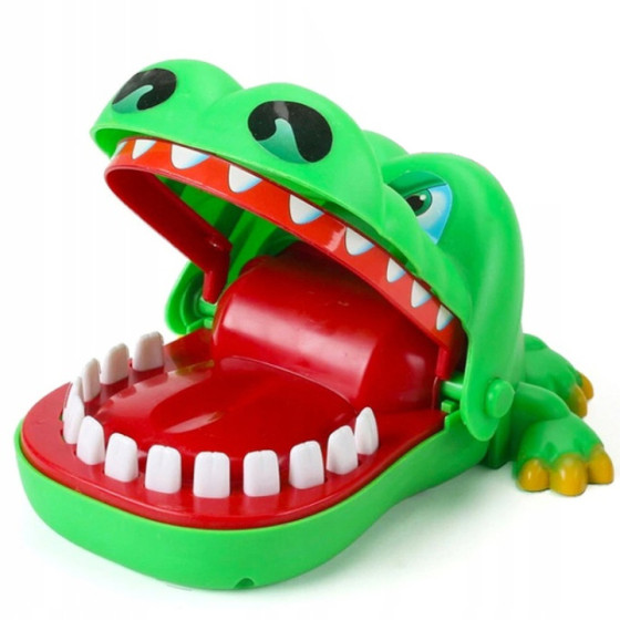 Gra zręcznościowa gryzący krokodylek u dentysty / Woopie
