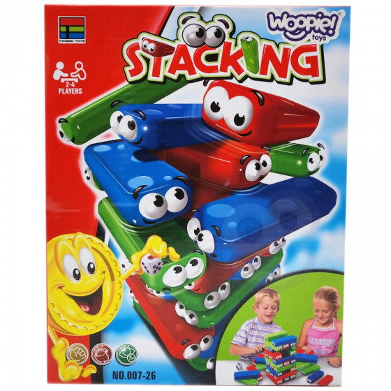 Gra chwiejąca się wieża Buźki / Woopie