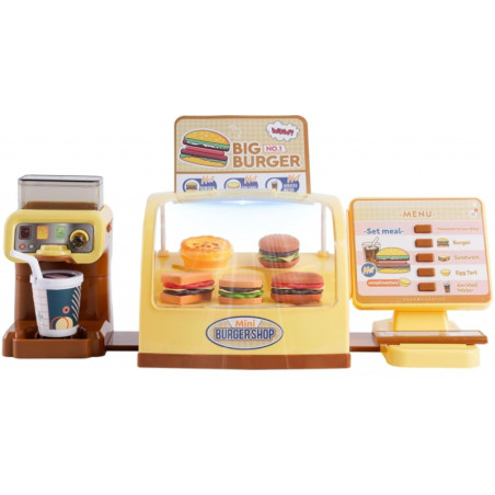 Mini restauracja Big Burger 25 el. / Woopie