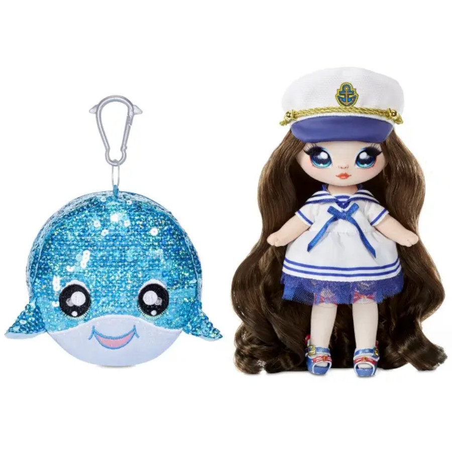 Na! Na! Na! Surprise Sparkle - Lalka Sailor Blu i Wieloryb w balonie z konfetti / Mga