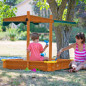 Piaskownica z regulowanym daszkiem Lily Sandpit / Axi Piaskownica z regulowanym daszkiem Lily Sandpit / Axi