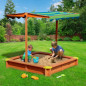 Piaskownica z regulowanym daszkiem Lily Sandpit / Axi Piaskownica z regulowanym daszkiem Lily Sandpit / Axi