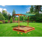 Piaskownica z regulowanym daszkiem Lily Sandpit / Axi Piaskownica z regulowanym daszkiem Lily Sandpit / Axi