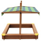 Piaskownica z regulowanym daszkiem Lily Sandpit / Axi Piaskownica z regulowanym daszkiem Lily Sandpit / Axi