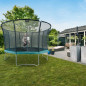 Trampolina Denver zielona 366 cm + siatka / Axi