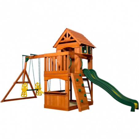 Drewniany plac zabaw Atlantic Backyard / Discovery