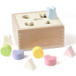 Sorter kolorowych kształtów 10 el. / Classic world Sorter kolorowych kształtów 10 el. / Classic world