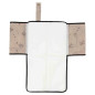 Przewijak podróżny 60x34 cm z organizerem Beige / Dooky Przewijak podróżny 60x34 cm z organizerem Beige / Dooky