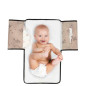 Przewijak podróżny 60x34 cm z organizerem Beige / Dooky Przewijak podróżny 60x34 cm z organizerem Beige / Dooky