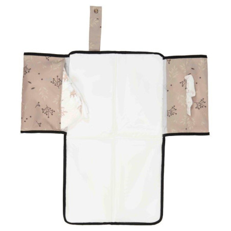 Przewijak podróżny 60x34 cm z organizerem Beige / Dooky