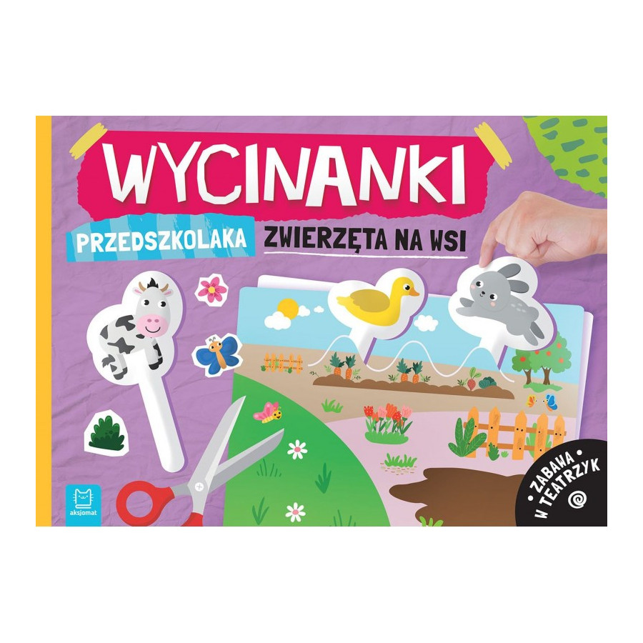 Wycinanki przedszkolaka Zwierzęta na wsi / Aksjomat