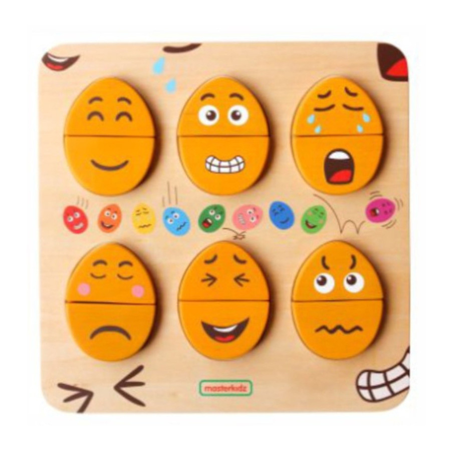 Tablica do nauki emocji jajka Humorki / Masterkidz