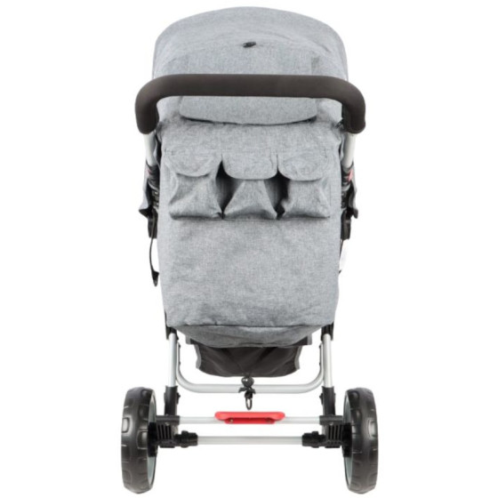 Wózek spacerowy do żłobka Lidoo Ergondrive Grey 3-osobowy / Familidoo