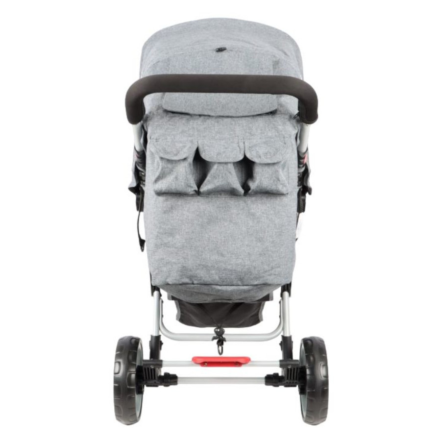 Wózek spacerowy do żłobka Lidoo Ergondrive Grey 3-osobowy / Familidoo