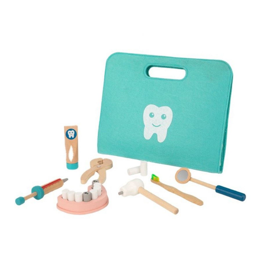 Zestaw małego dentysty 19 el. / Tooky toy Zestaw małego dentysty 19 el. / Tooky toy