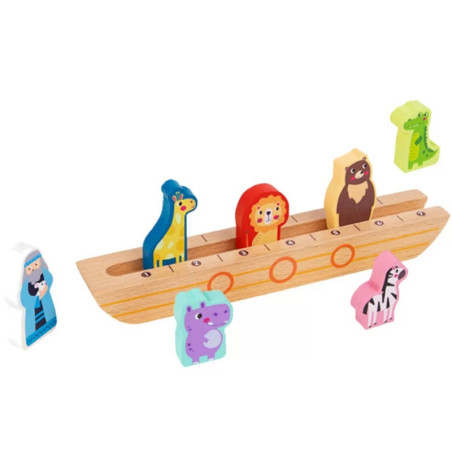 Układanka z zagadkami Arka Noego / Tooky toy
