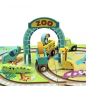 Plansza Zoo z kolejką i zwierzątkami / Tooky toy Plansza Zoo z kolejką i zwierzątkami / Tooky toy