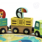 Plansza Zoo z kolejką i zwierzątkami / Tooky toy Plansza Zoo z kolejką i zwierzątkami / Tooky toy