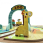 Plansza Zoo z kolejką i zwierzątkami / Tooky toy Plansza Zoo z kolejką i zwierzątkami / Tooky toy