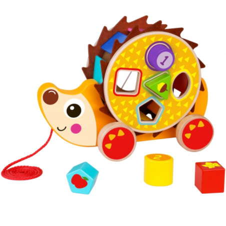 Sorter jeż na sznurku / Tooky toy