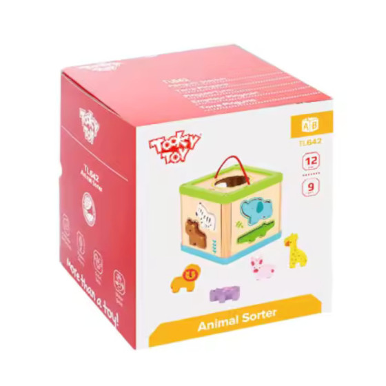 Sorter edukacyjna Zwierzątka / Tooky toy