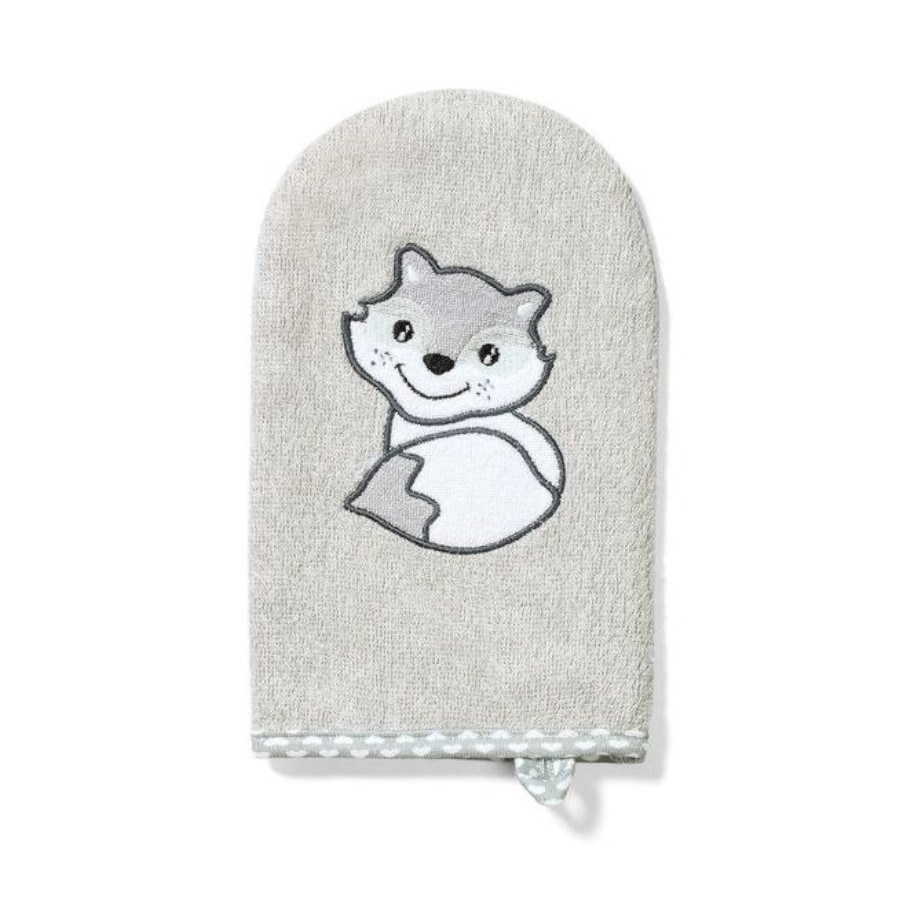 Myjka do k膮pieli bambusowa Szara / Babyono Myjka do k膮pieli bambusowa Szara / Babyono